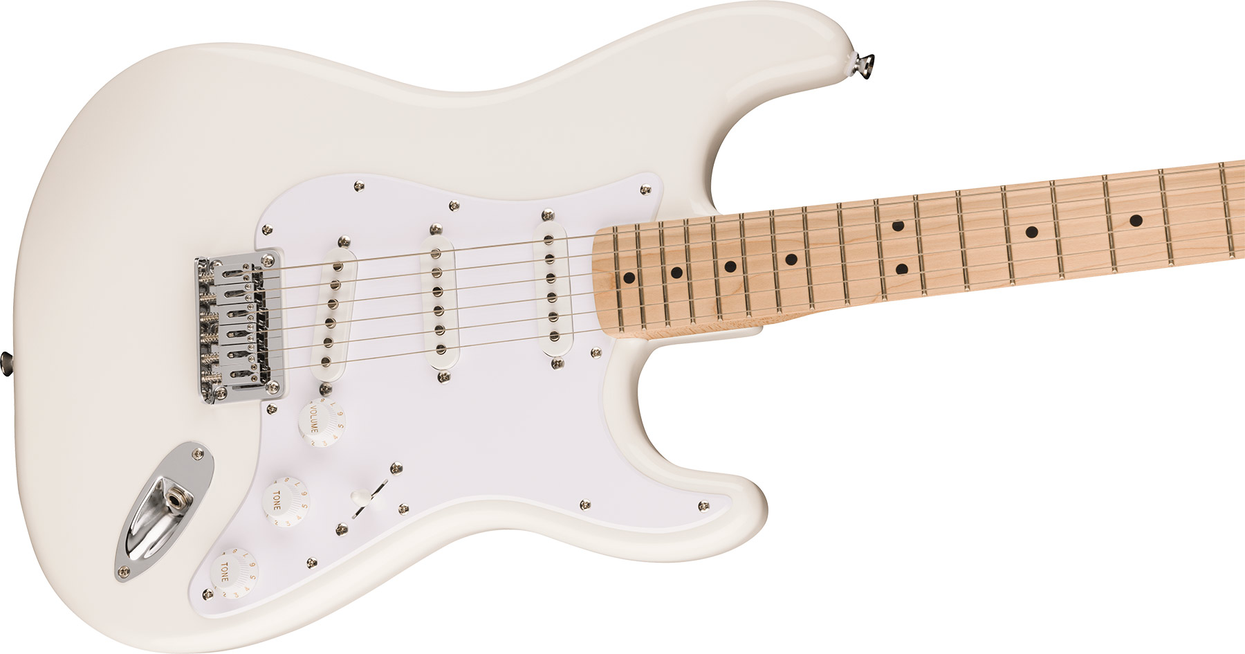 Squier Strat Sonic Hardtail 3s Ht Mn - Arctic White - Str shape electric guitar - Variation 2