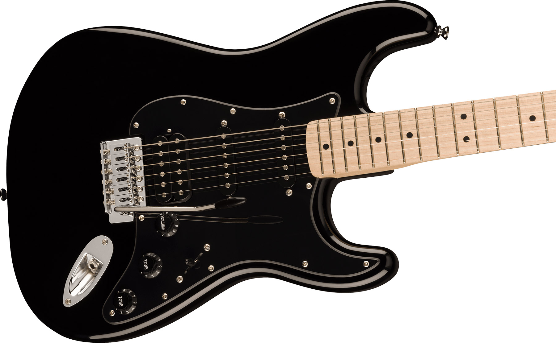 期間限定価格商品 Squier Squier Sonic Stratocaster HSS - black Str shape ギター