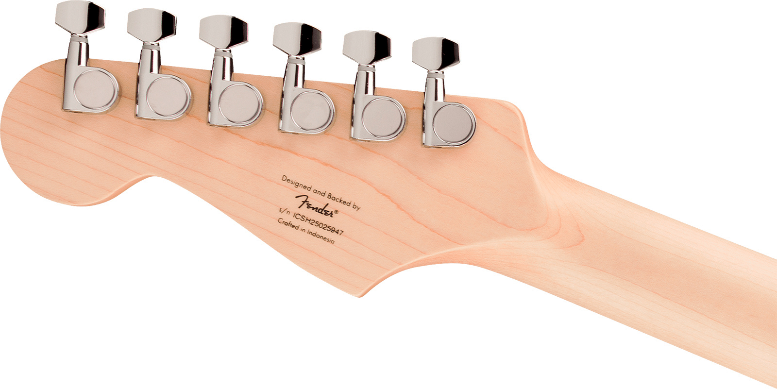 Squier Strat Sonic Ht 1h Ht Mn - Sonic Blue - Str shape electric guitar - Variation 2