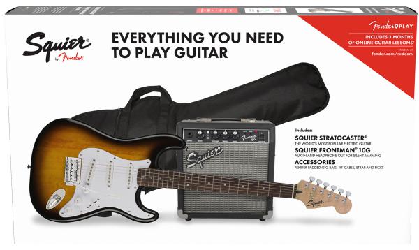 Squier Stratocaster Pack 2018