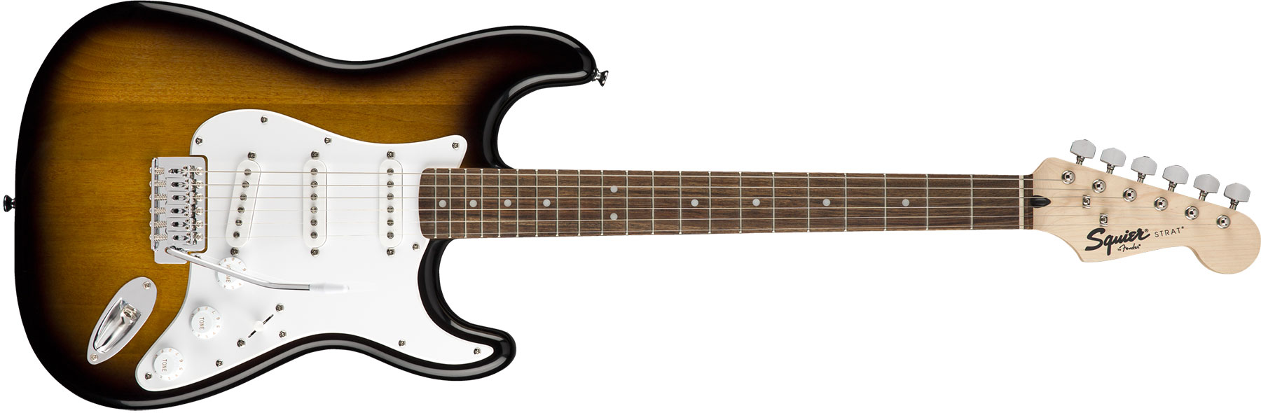 Squier Strat Sss Pack +fender Frontman 10g Trem Lau - Brown Sunburst - Electric guitar set - Variation 1