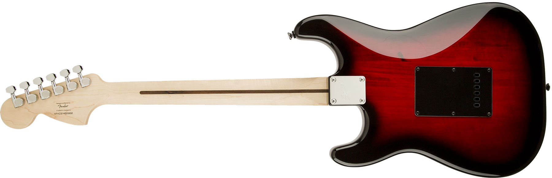 Squier Strat Standard Sss Lau - Antique Burst - Str shape electric guitar - Variation 1