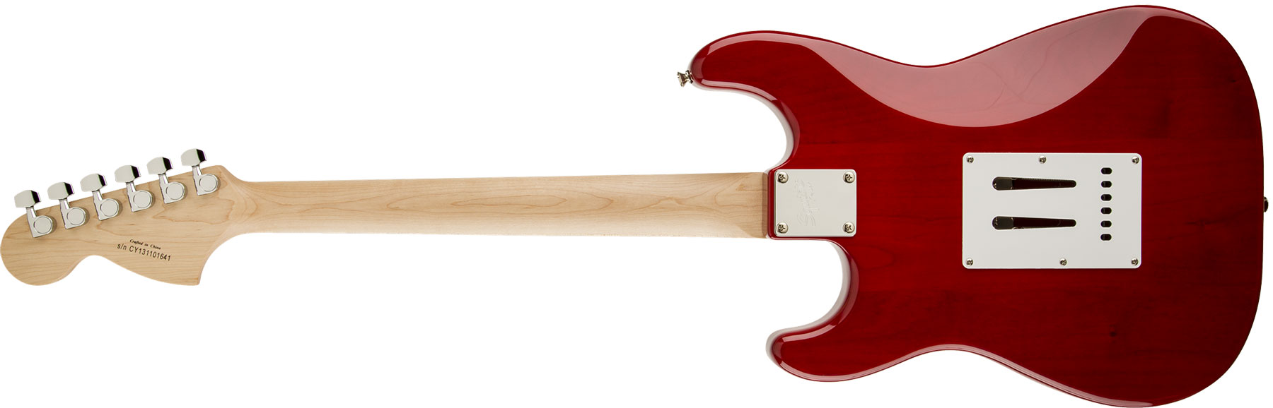 Squier Strat Standard Lau - Cherry Sunburst - Str shape electric guitar - Variation 1
