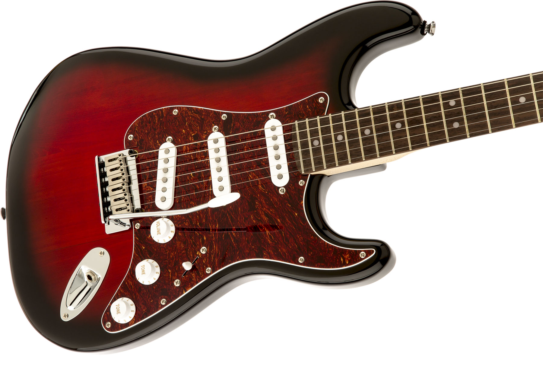 Squier Strat Standard Rw - Antique Burst - Str shape electric guitar - Variation 2