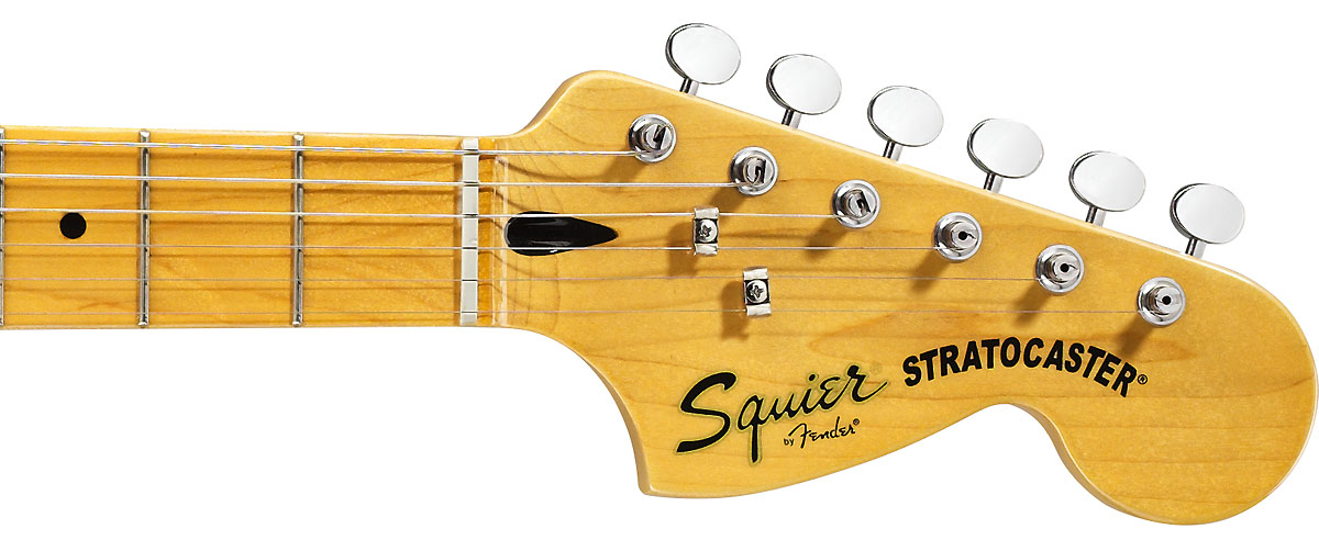 Squier Strat Vintage Modified '70s Mn - Black - Str shape electric guitar - Variation 2