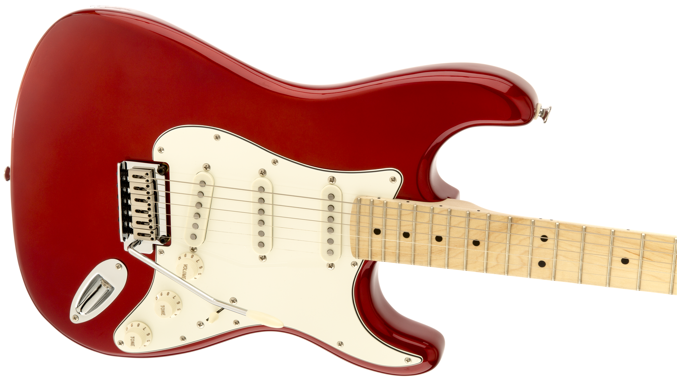 Squier Strat Standard Mn - Candy Apple Red - Str shape electric guitar - Variation 3
