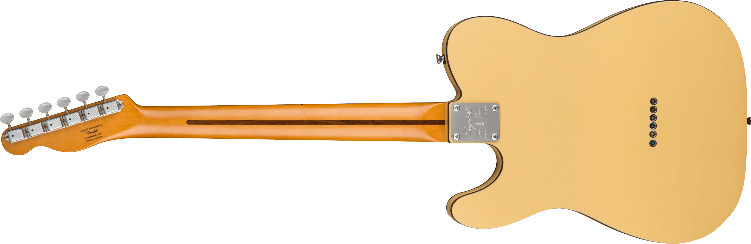 Squier Tele 40th Anniversary Vintage Edition Mn - Satin Vintage Blonde - Tel shape electric guitar - Variation 1