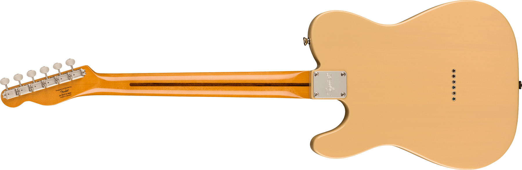 Squier Tele '50s Parchment Pickguard Classic Vibe Fsr 2s Ht Mn - Vintage Blonde - Tel shape electric guitar - Variation 1