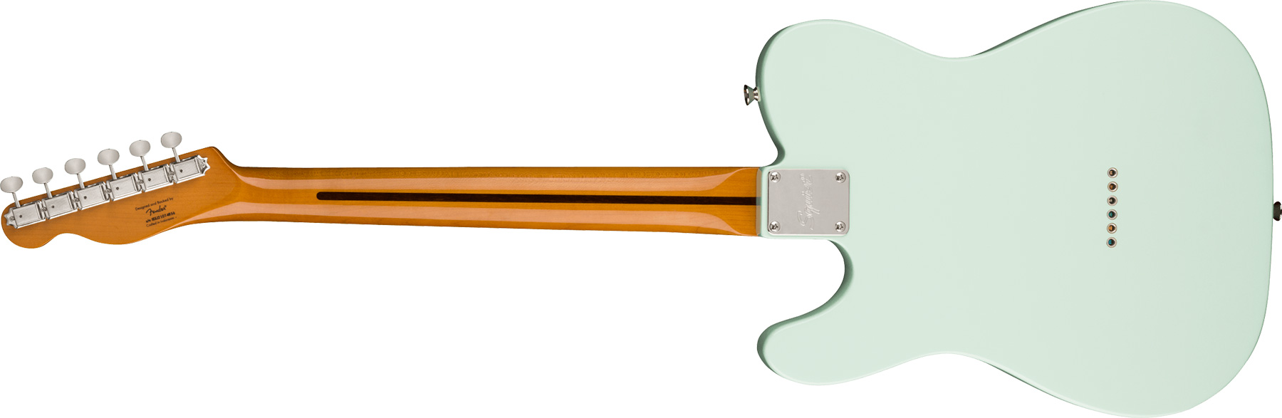 Squier Tele '50s Parchment Pickguard Classic Vibe Fsr 2s Ht Mn - Sonic Blue - Tel shape electric guitar - Variation 1