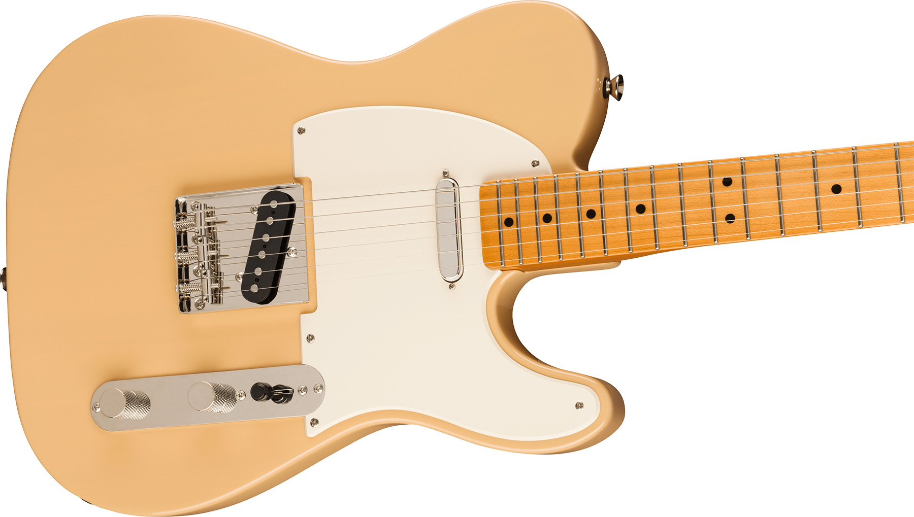 Squier Tele '50s Parchment Pickguard Classic Vibe Fsr 2s Ht Mn - Vintage Blonde - Tel shape electric guitar - Variation 2