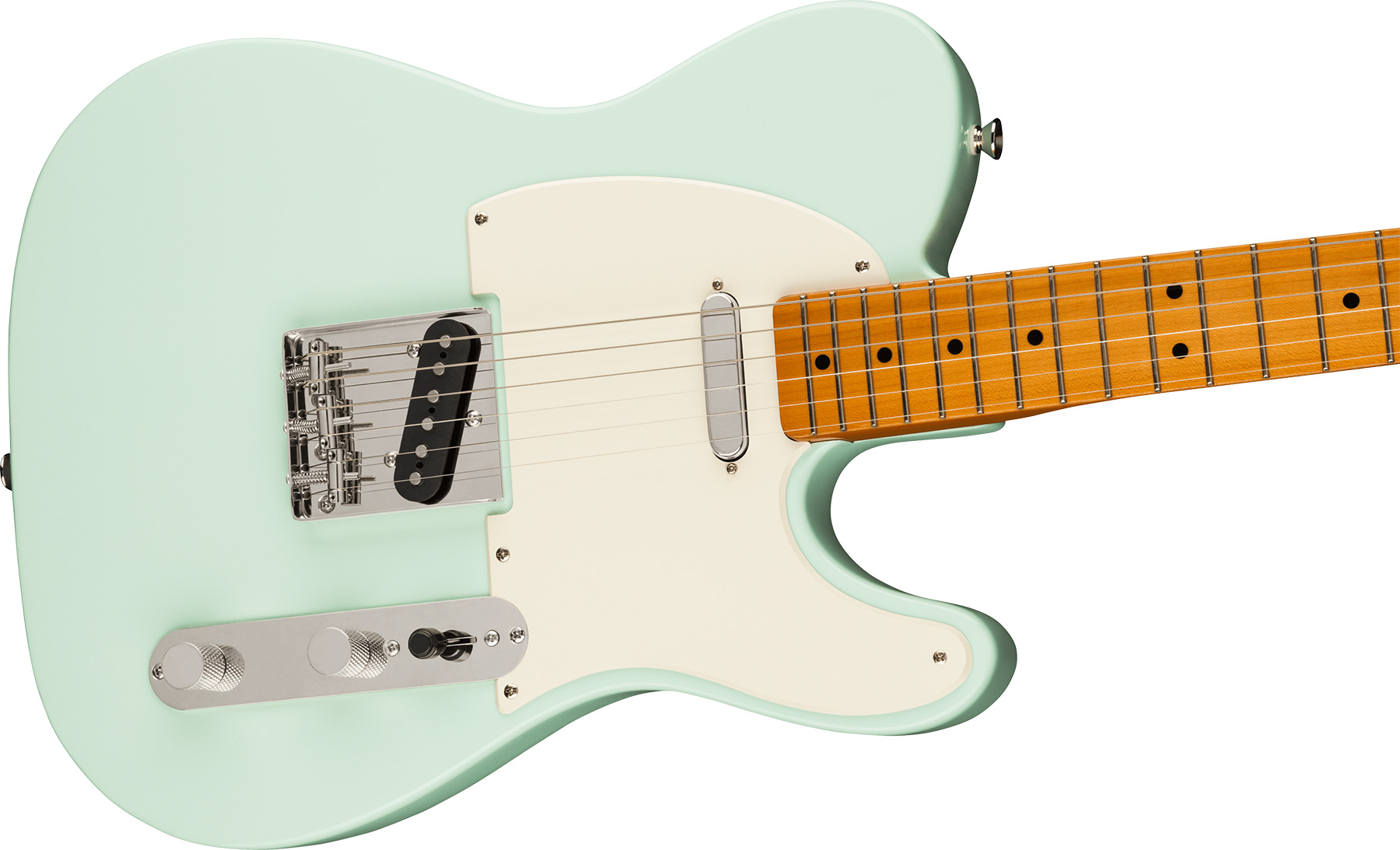 Squier Tele '50s Parchment Pickguard Classic Vibe Fsr 2s Ht Mn - Sonic Blue - Tel shape electric guitar - Variation 2