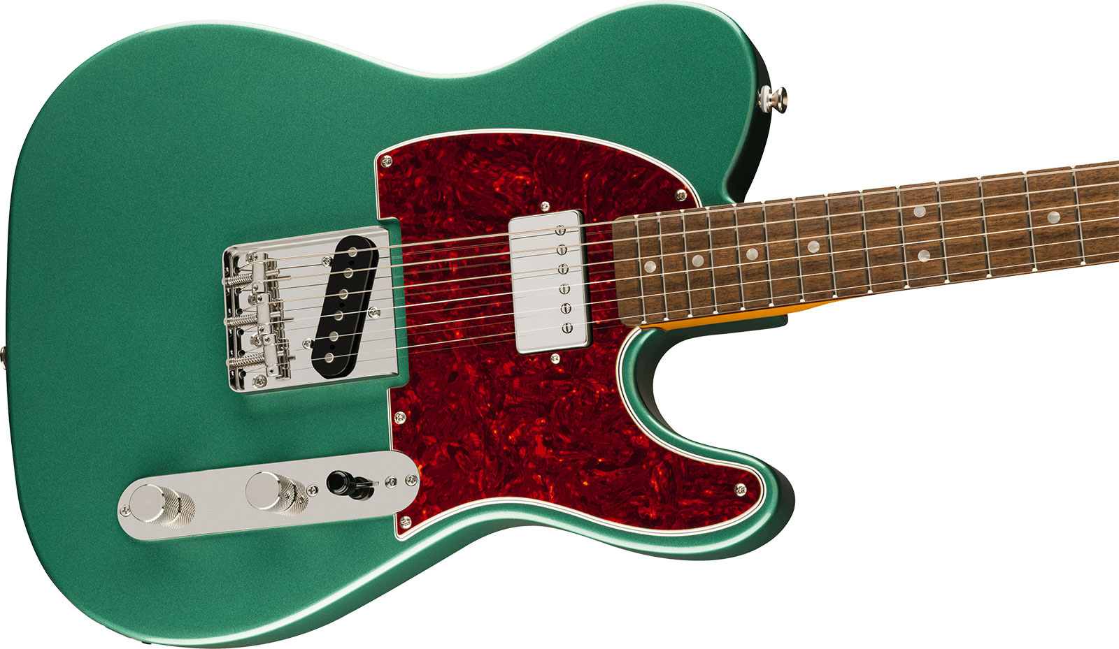 Squier Tele 60s Classic Vibe Ltd Sh Ht Lau - Sherwood Green W. Matching Headstock - Tel shape electric guitar - Variation 2