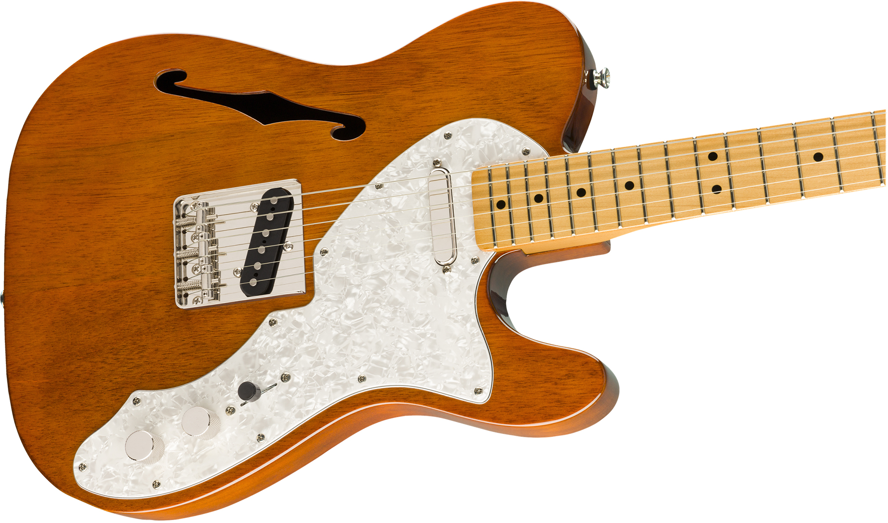 Squier Tele '60s Thinline Classic Vibe 2019 Mn - Natural - Semi-hollow electric guitar - Variation 2