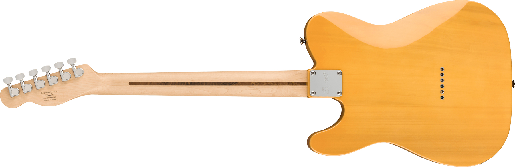 Squier Tele Affinity 2021 2s Mn - Butterscotch Blonde - Tel shape electric guitar - Variation 1