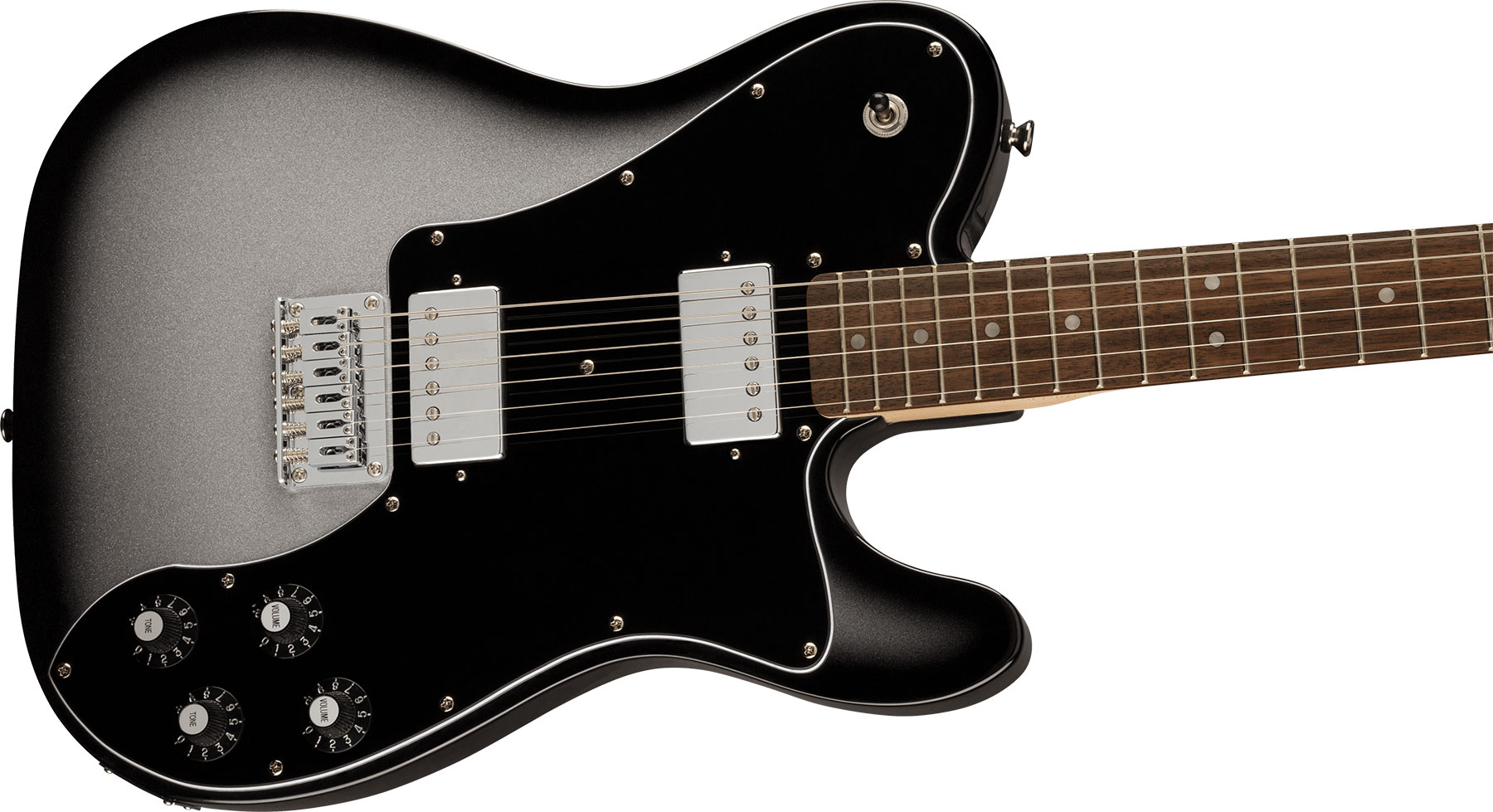 Squier Tele Affinity Deluxe Fsr Ltd Hh Ht Lau - Silverburst - Tel shape electric guitar - Variation 2