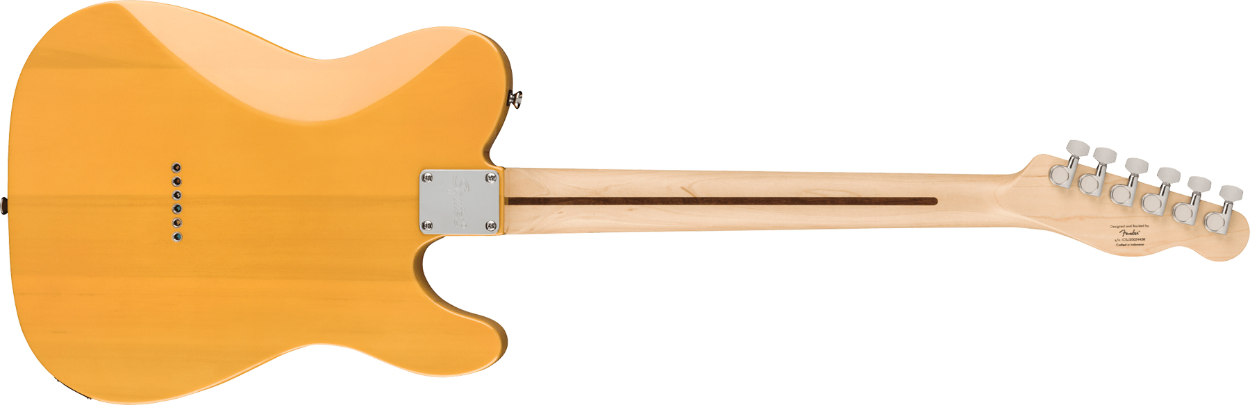 Squier Tele Affinity Gaucher 2021 2s Mn - Butterscotch Blonde - Left-handed electric guitar - Variation 1