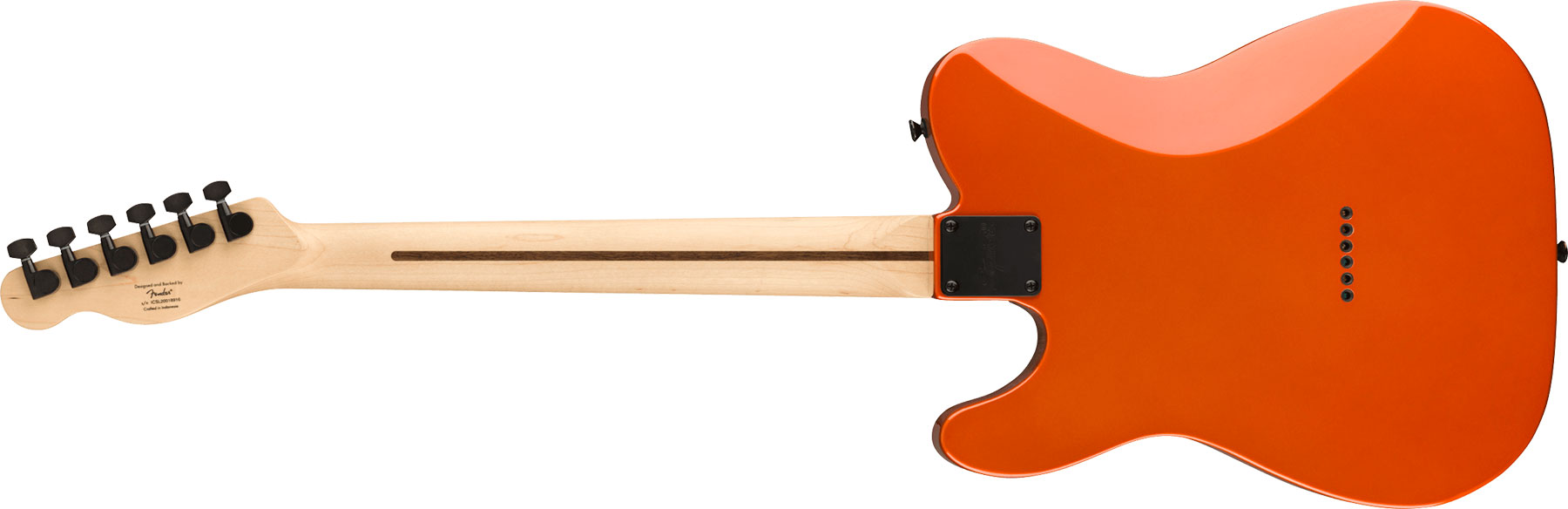 Squier Tele Affinity Hh Fsr 2h Ht Lau - Metallic Orange - Tel shape electric guitar - Variation 1