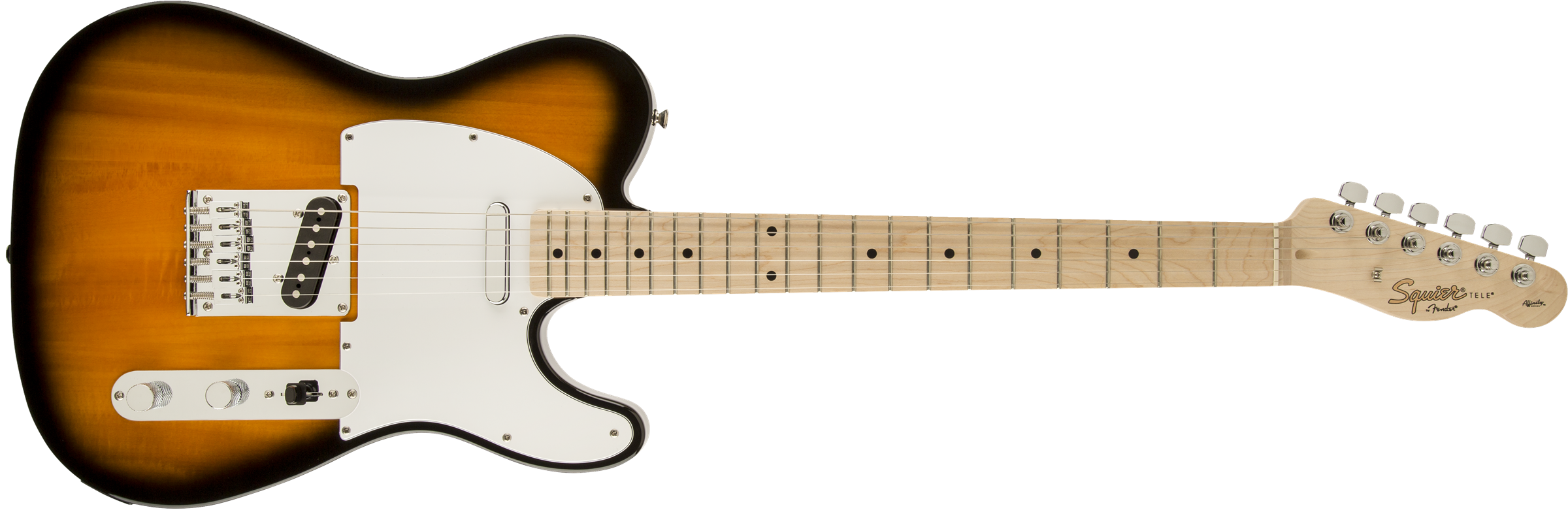 Squier Tele Affinity Series Mn - 2-color Sunburst - Tel shape electric guitar - Variation 1