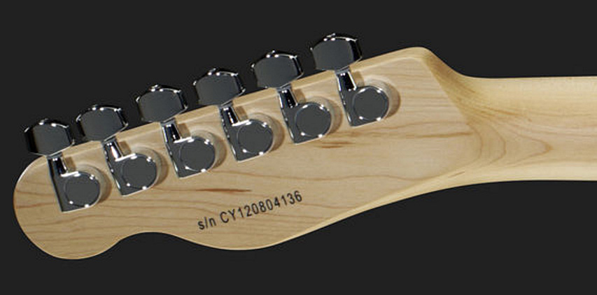 Squier Tele Affinity Series Mn - Black - Tel shape electric guitar - Variation 3