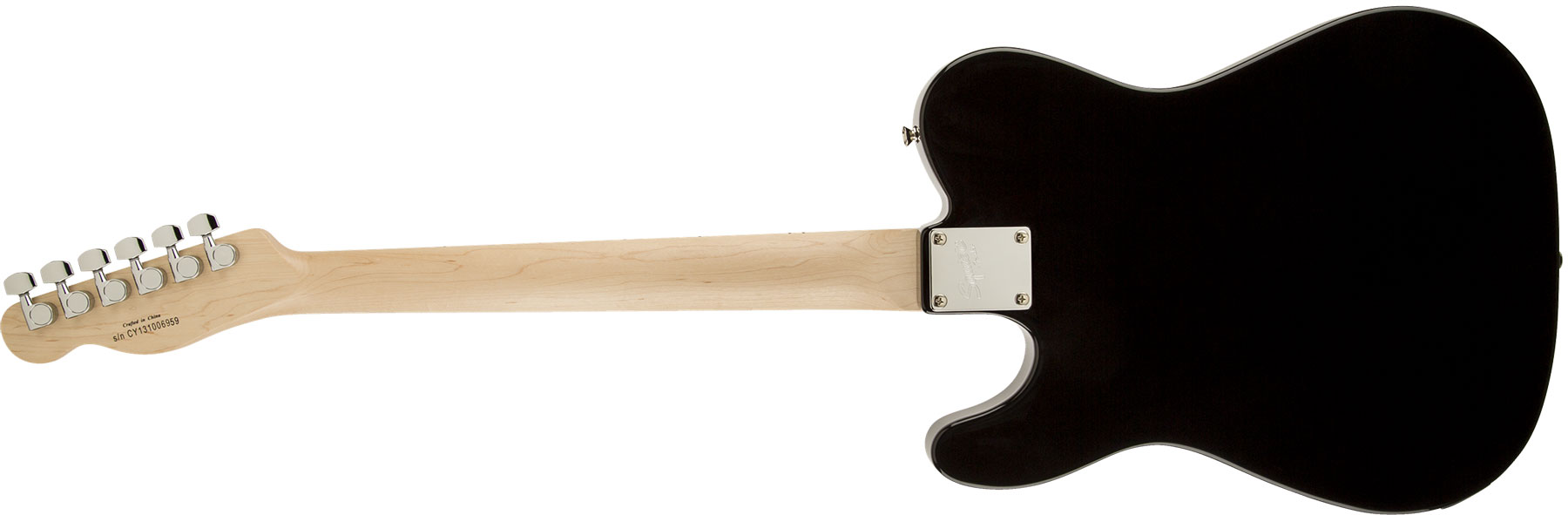 Squier Tele Affinity Series Mn - Black - Tel shape electric guitar - Variation 4