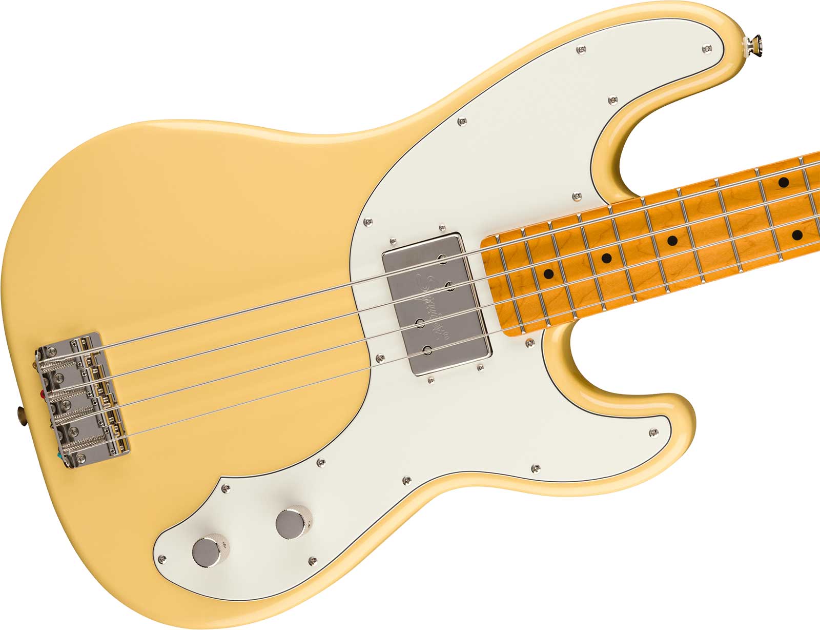 Squier Tele Bass Classic Vibe Mn - Vintage White - Solid body electric bass - Variation 2