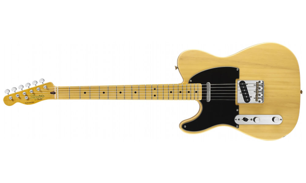Squier Classic Vibe Telecaster '50s Lh Gaucher Mn - Butterscotch Blonde - Left-handed electric guitar - Variation 1