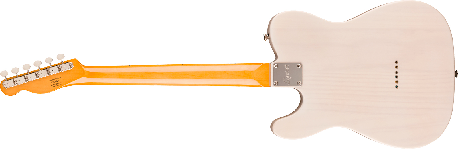 Squier Tele Classic Vibe 50s Sh Fsr Ltd Ht Mn - White Blonde - Tel shape electric guitar - Variation 1