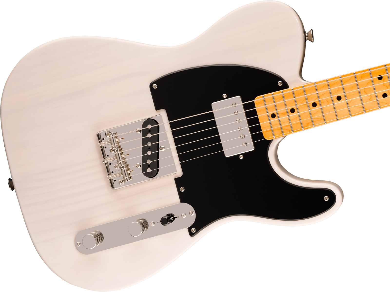 Squier Tele Classic Vibe 50s Sh Fsr Ltd Ht Mn - White Blonde - Tel shape electric guitar - Variation 2