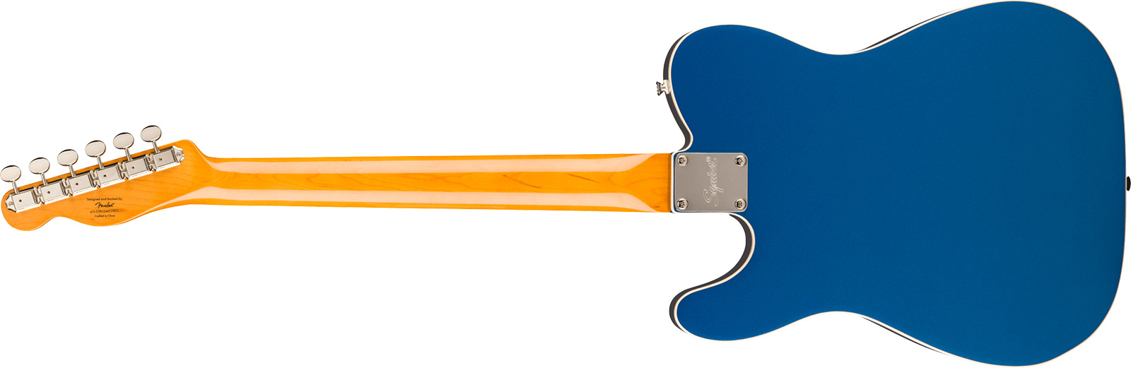 Squier Tele Custom Bigsby Classic Vibe Sh Trem Lau - Lake Placid Blue - Tel shape electric guitar - Variation 1