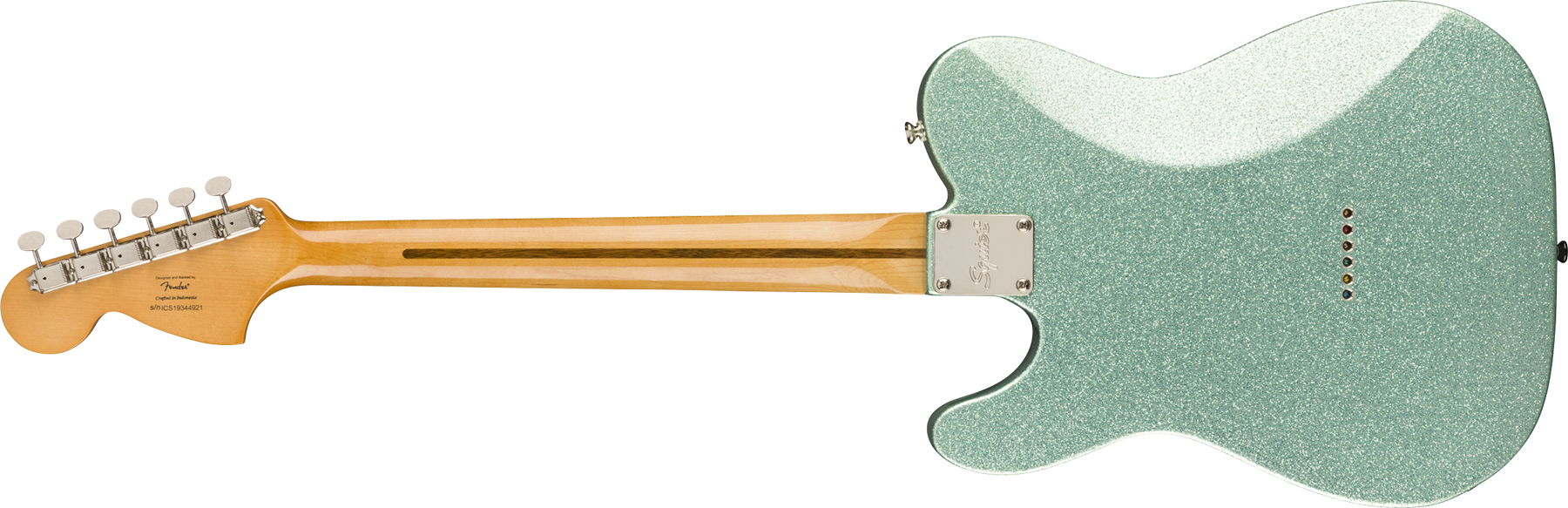 Squier Tele Deluxe Classic Vibe 70 Fsr Ltd 2020 Hh Htmn - Seafoam Sparkle - Tel shape electric guitar - Variation 1