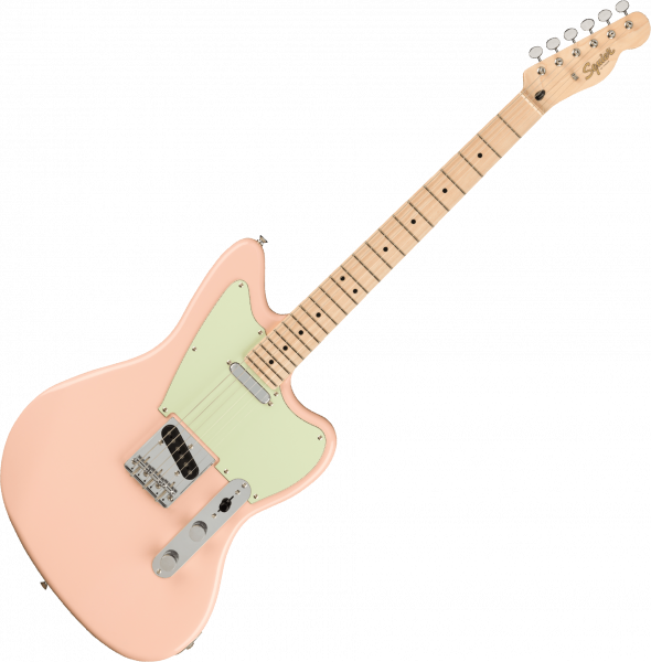 Squier Tele Offset Paranormal shell pink Solid body electric guitar pink
