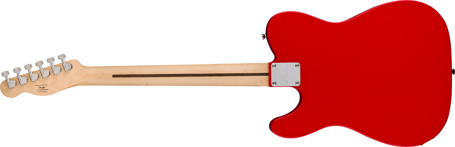Squier Tele Sonic 2s Ht Lau - Torino Red - Tel shape electric guitar - Variation 1