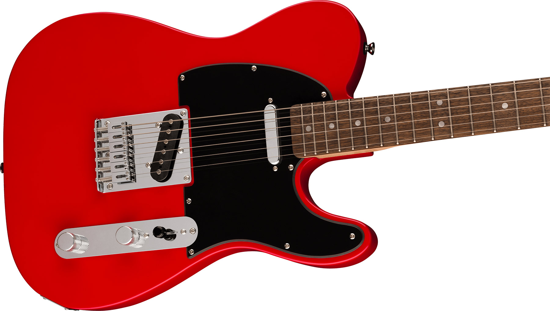Squier Tele Sonic 2s Ht Lau - Torino Red - Tel shape electric guitar - Variation 2