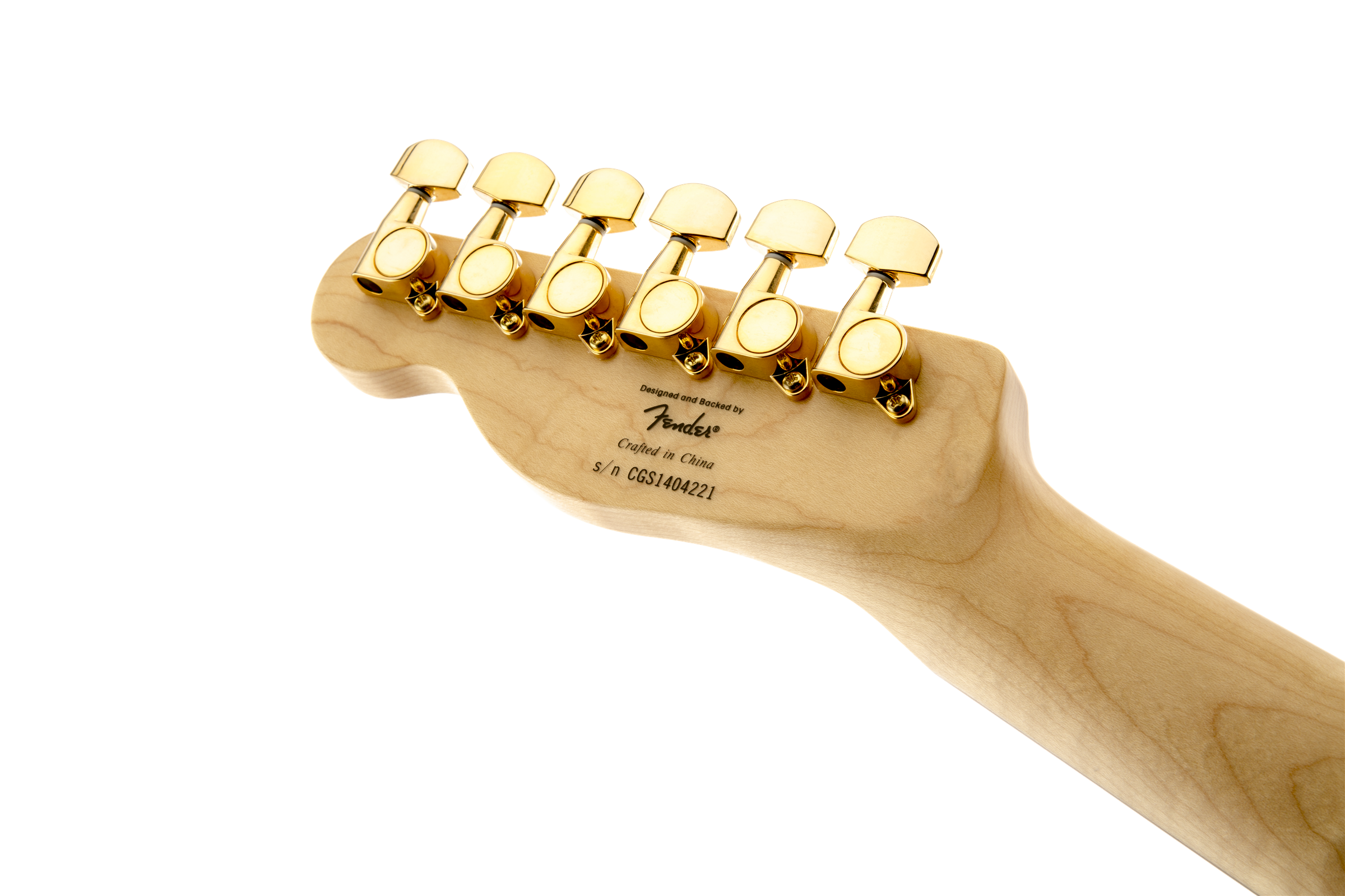 Squier Telecaster J5 (lau) - Frost Gold - Tel shape electric guitar - Variation 7