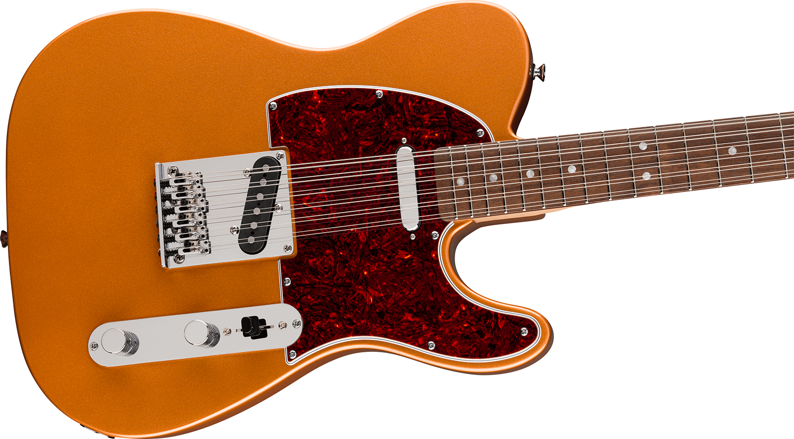 Squier Troy Van Leeuwen Tele Xii Paranormal Ind Signature 12c 2s Ht Lau - Copper Age - Signature electric guitar - Variation 2