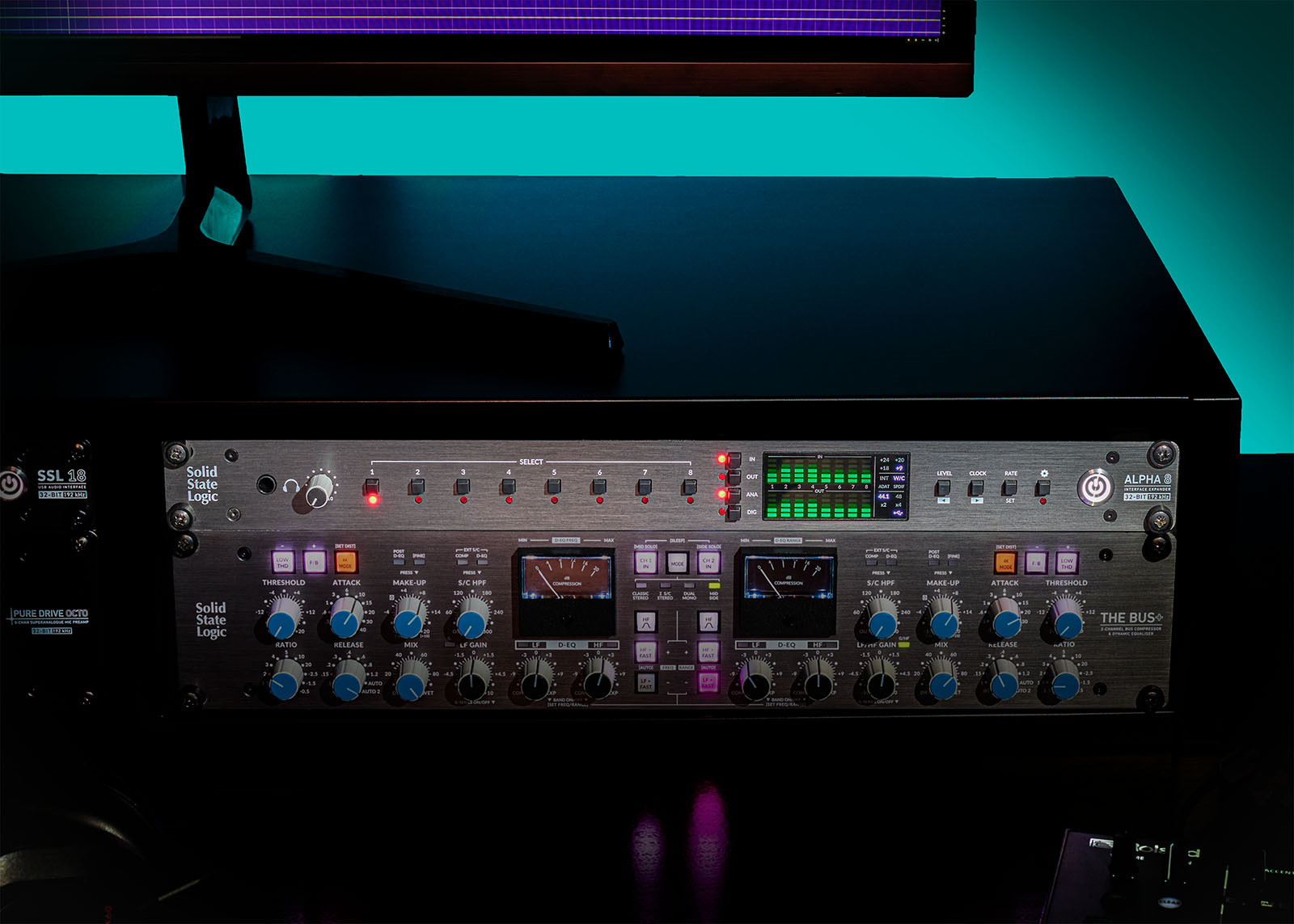Ssl Alpha 8 - USB audio interface - Variation 5