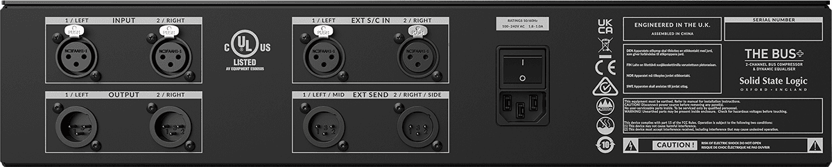 Ssl Bus+ - Kompressor Limiter Gate - Variation 3