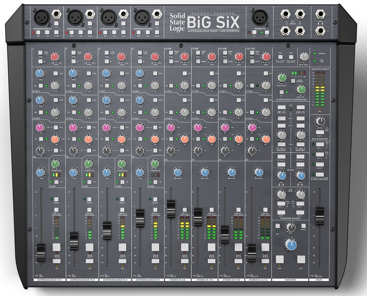 Ssl Big Six - Analog mixing desk - Main picture
