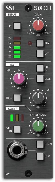 500 series components Ssl SIX CHANNEL 500