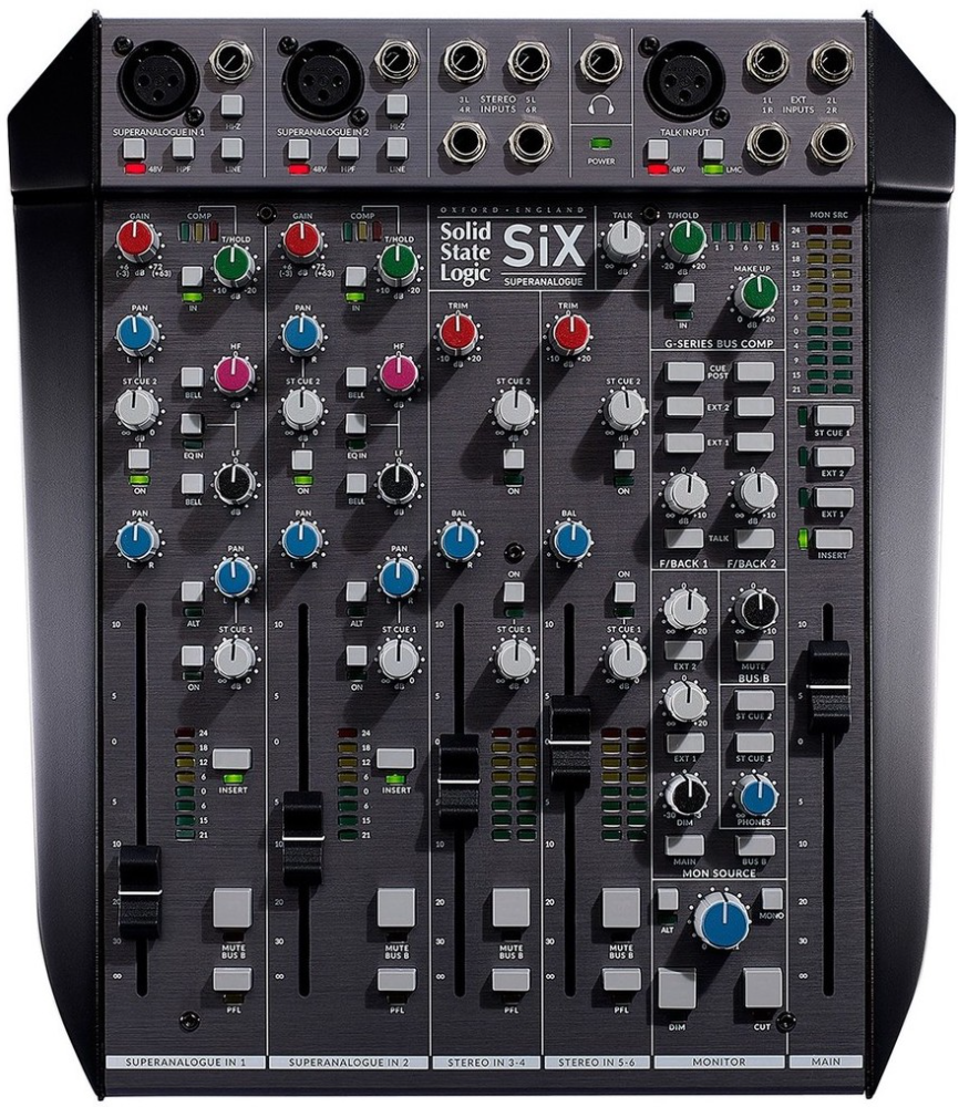 Ssl Six Super Analogue - Analog mixing desk - Main picture