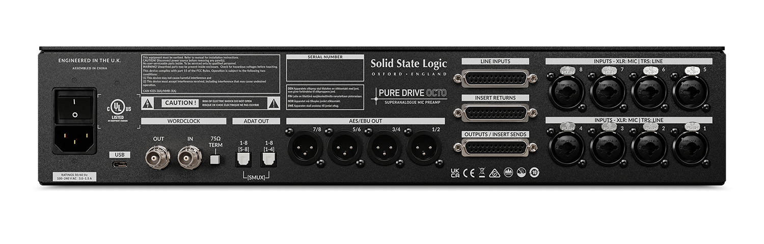 Ssl Puredrive Octo - Preamp - Variation 2