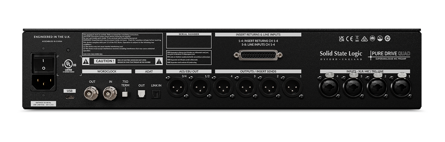 Ssl Puredrive Quad - Preamp - Variation 3