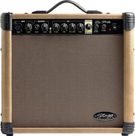 Acoustic guitar combo amp Stagg 40 AA R EU