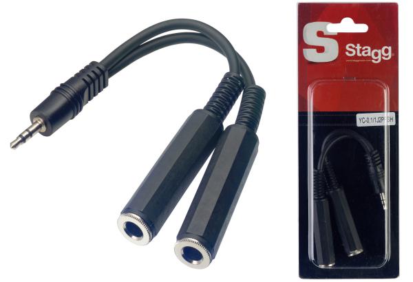 Câble Double Stagg XLR Jack 60cm - Parfait Pour Pro Et Home Studio