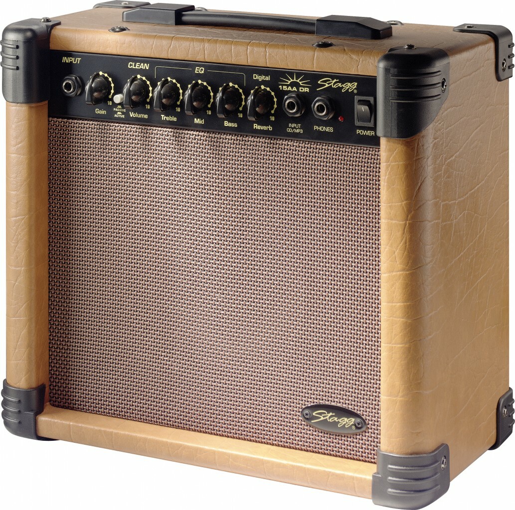 Stagg 15 Aa Dr Eu - Mini acoustic guitar amp - Main picture