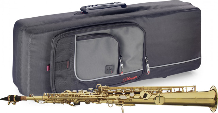 Stagg 77sstsc Soprano Avec Etui - Soprano saxophone - Main picture