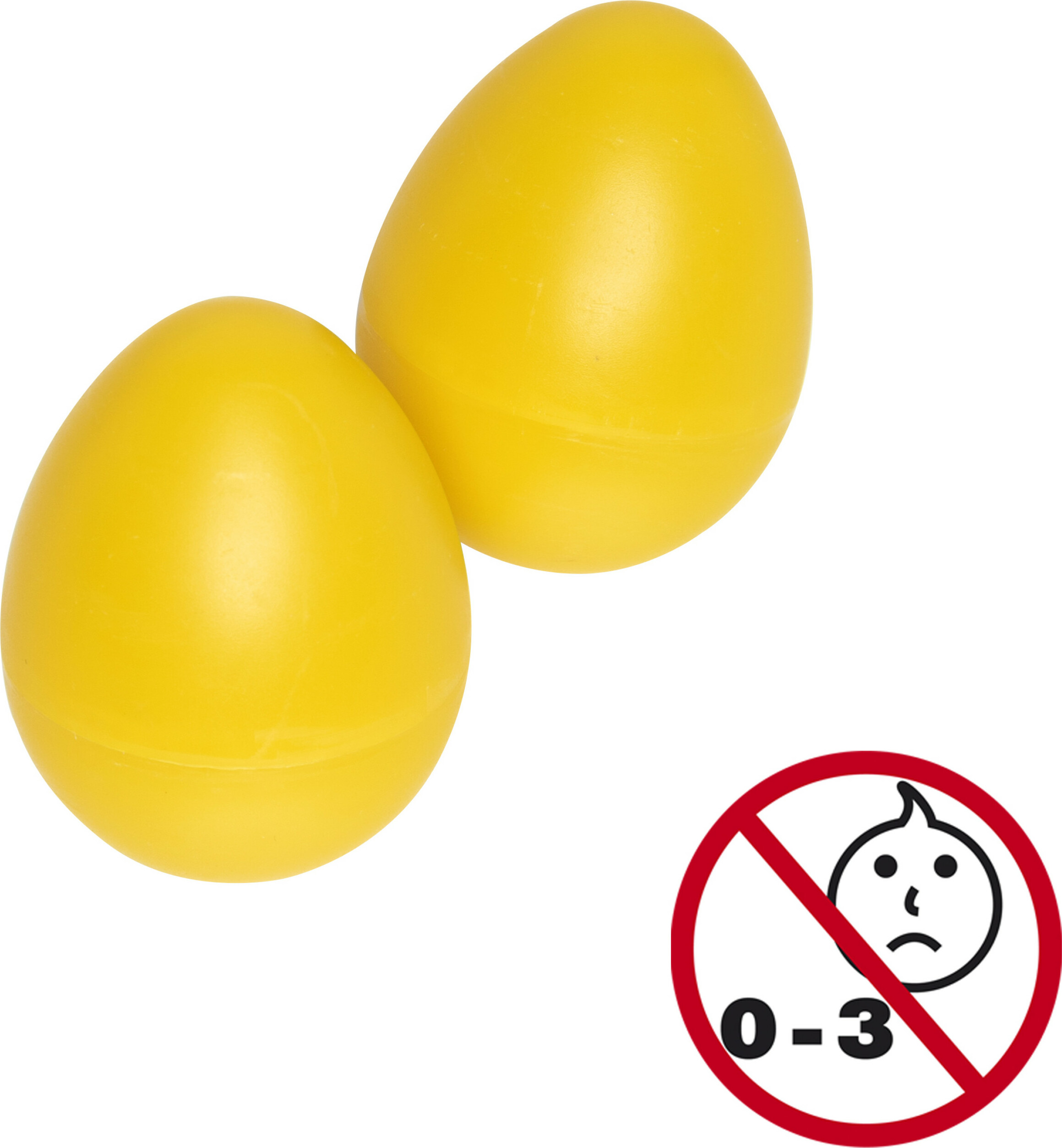 Stagg Egg-2 Yellow Lot De 2 Oeufs Shaker  Yellow - Shake percussion - Main picture