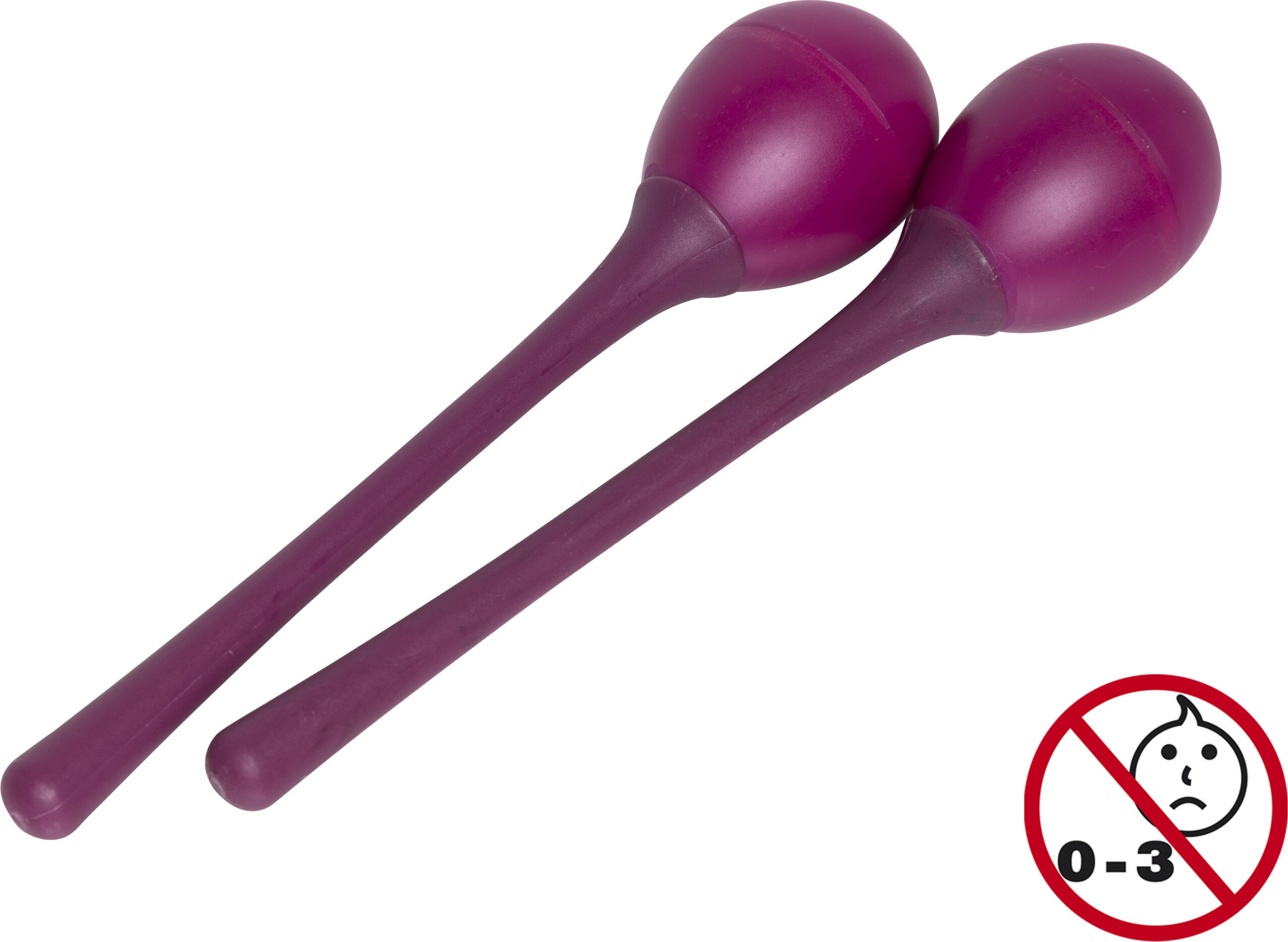 Stagg Egg-ma L/mg Paire De Maracas - Egg Maracas Long Magenta - Shake percussion - Main picture