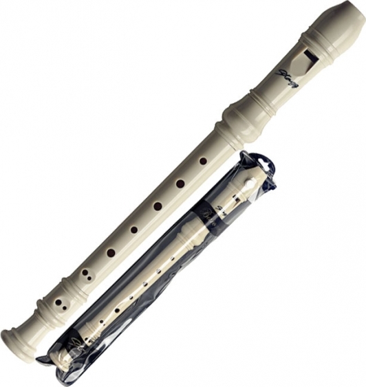 Stagg Flute A Bec Plastique Doigte Baroque - School recorder - Main picture