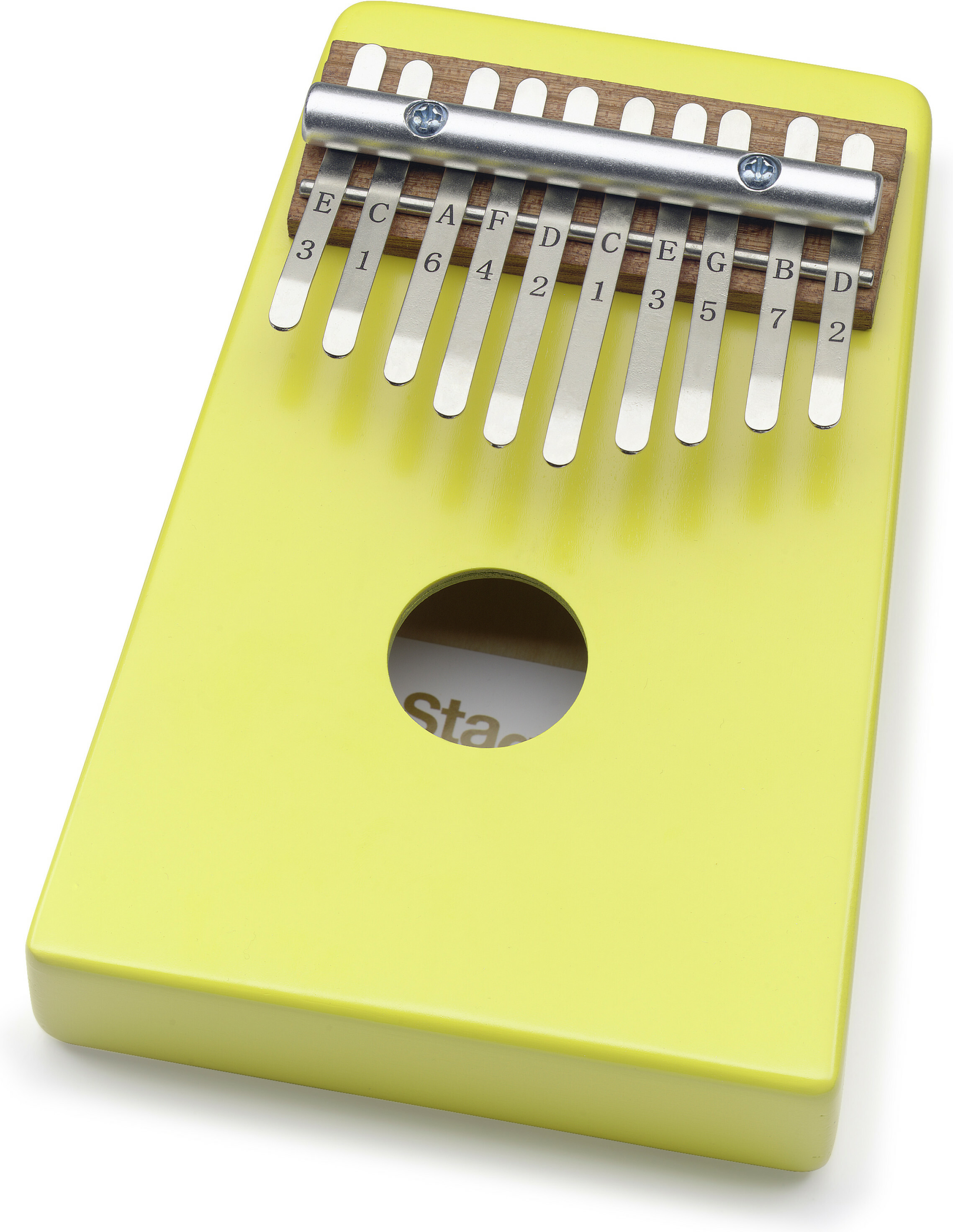 Kid Kalimba 10 keys Yellow Hit percussion Stagg